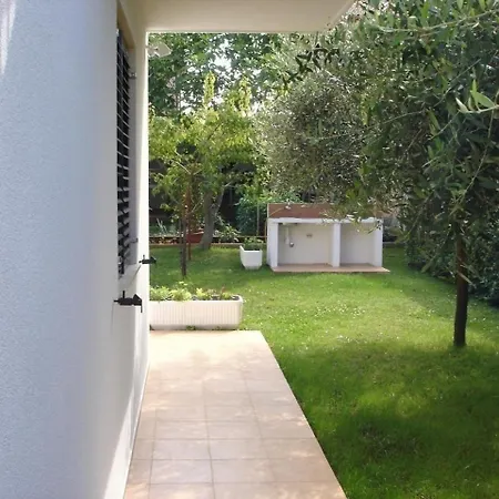 In Mit Gepflegtem Garten *